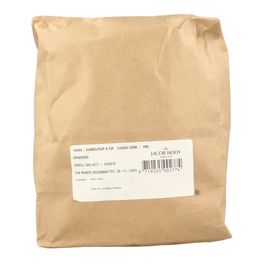 Jacob Hooy Kaneel pijpjes 8cm  1.00 Kilogram
