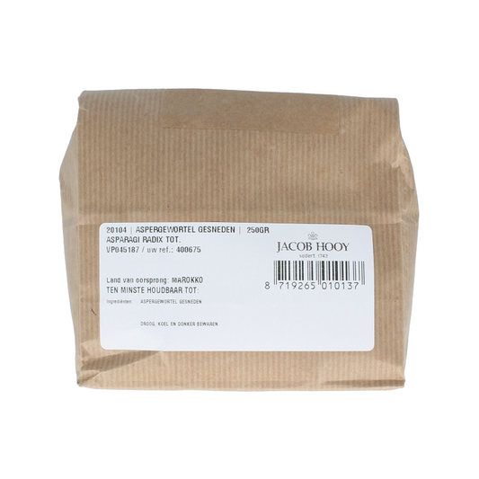 Jacob Hooy Aspergewortel gesneden 250 Gram