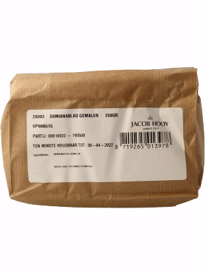 Jacob Hooy Damiana blad gemalen 250 Gram