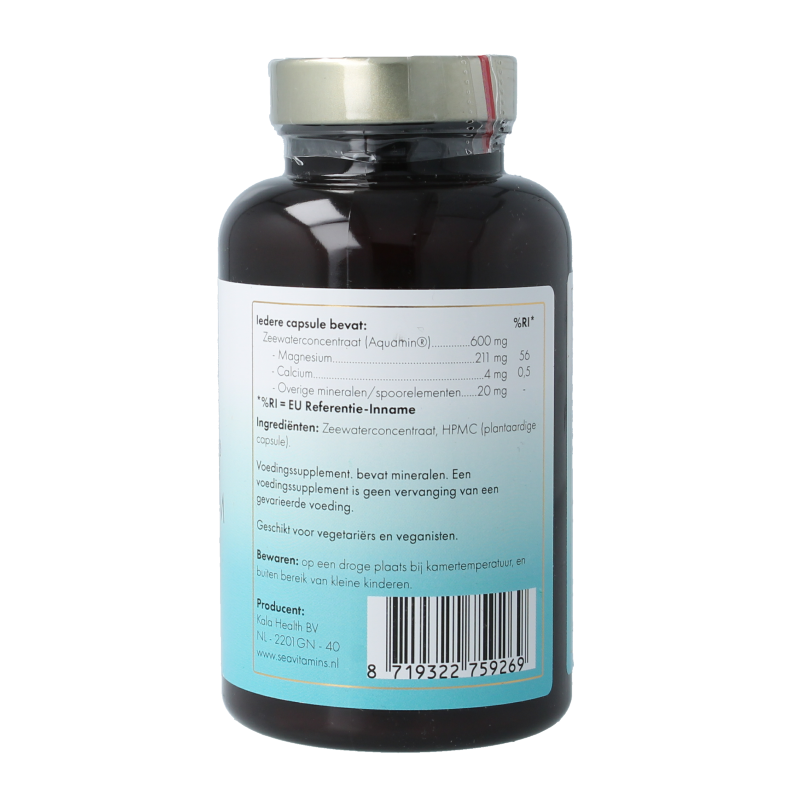 Sea Vitamins Aquamin magnesium 90 Vegetarische capsules