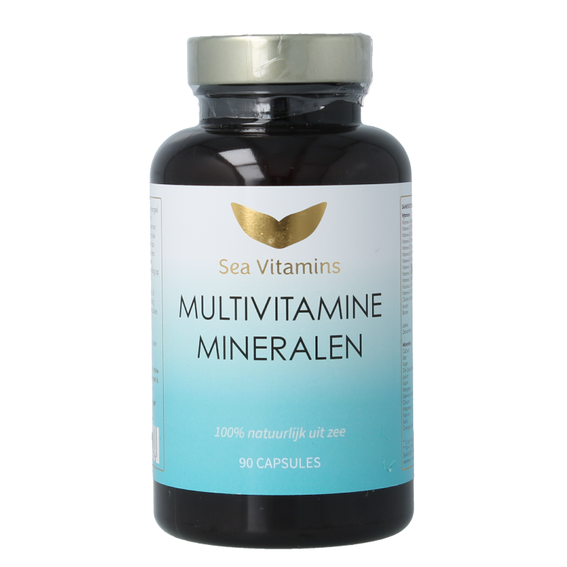 Sea Vitamins Multivitamine mineralen 90 Vegetarische capsules