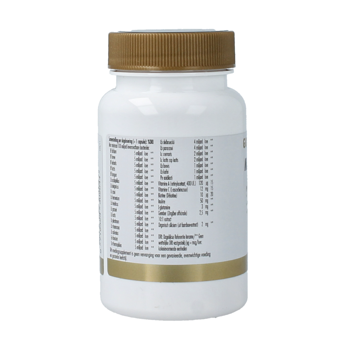 Golden Naturals Probiotica 100 miljard 14.00 Vegetarische capsules