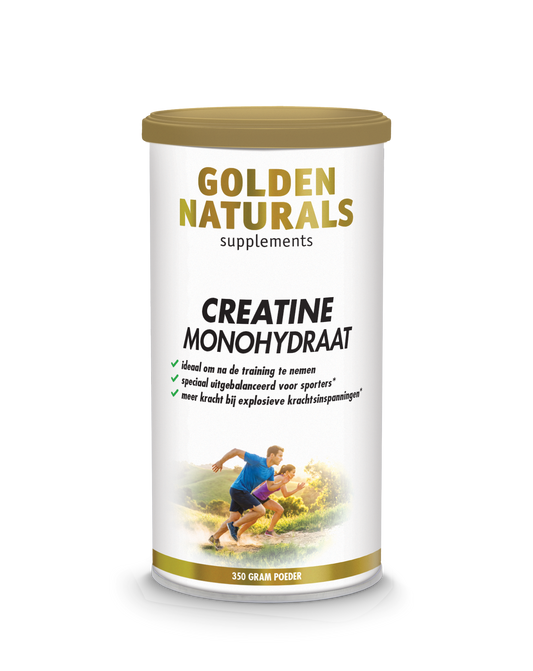 Golden Naturals Creatine monohydraat 350.00 Gram