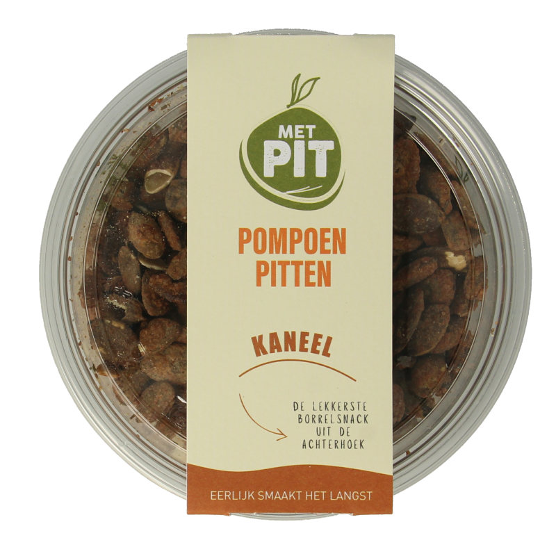 Met PIT Pompoenpitten kaneel 150 Gram