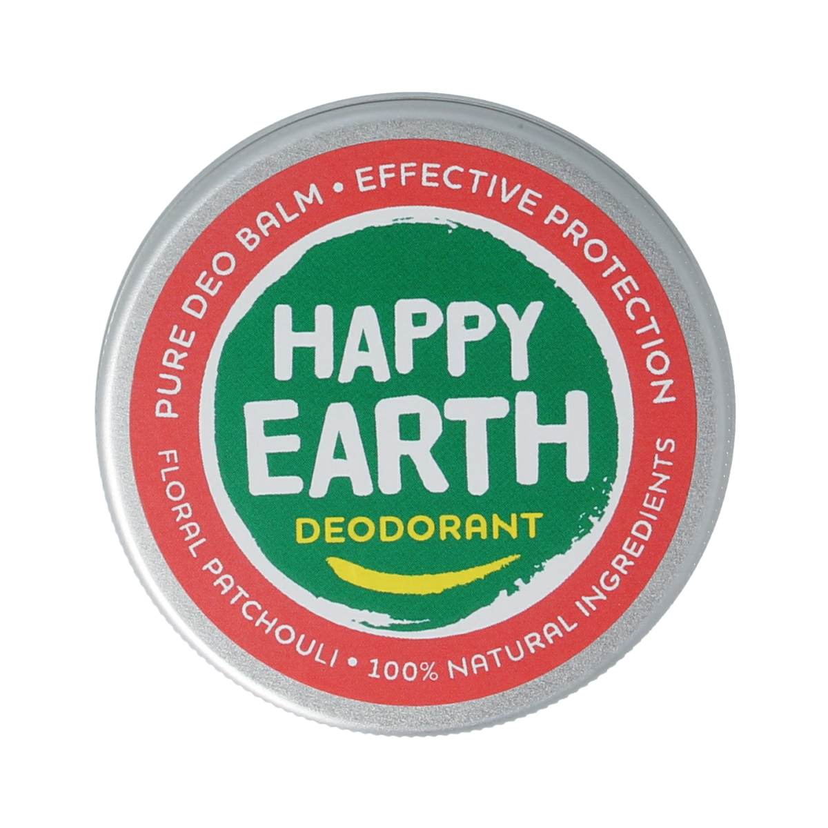 Happy Earth Pure deodorant balm floral patchouli 45.00 Gram