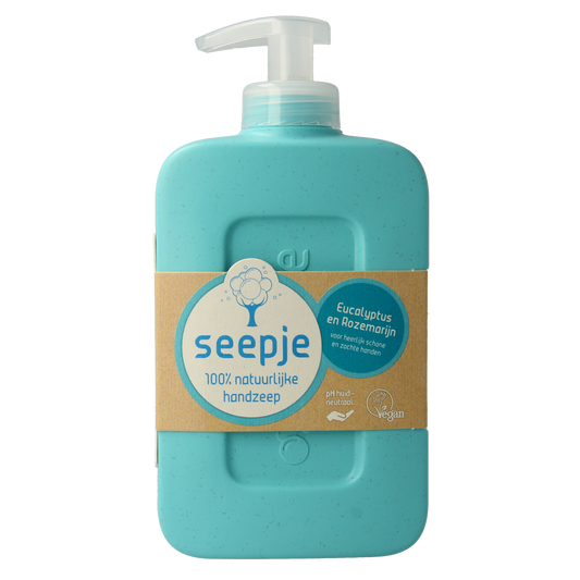Seepje Handzeep eucalyptus & rozemarijn 300.00 Milliliter