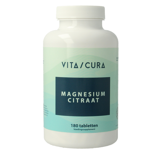 Vitacura Magnesium citraat 200 mg 180 Tabletten