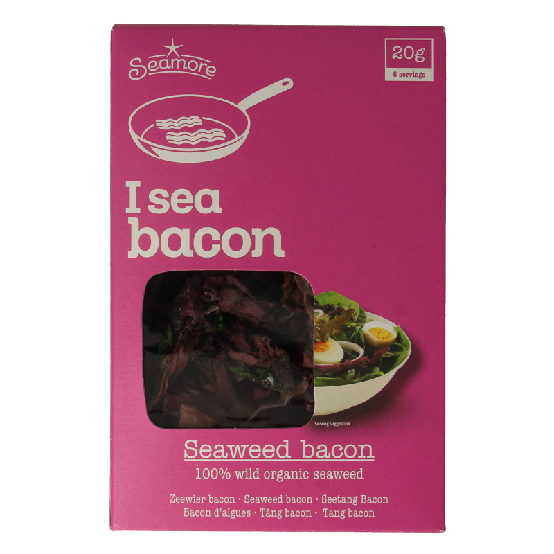 Seamore Seaweed bacon bio 30 Gram