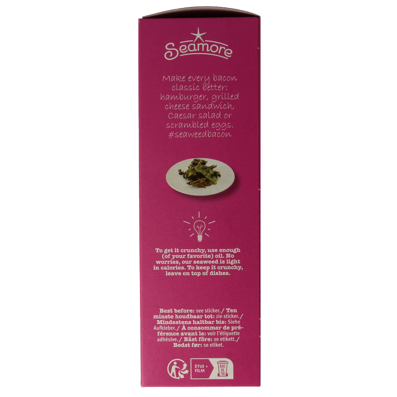 Seamore Seaweed bacon bio 30 Gram
