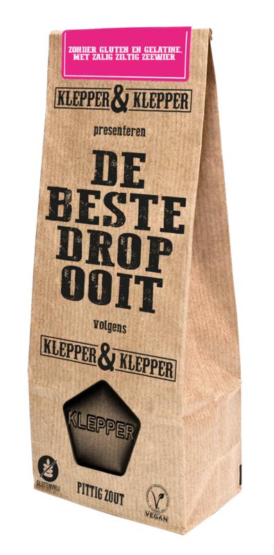 Klepper&Klepper De beste drop ooit pittig zout 200.00 Gram