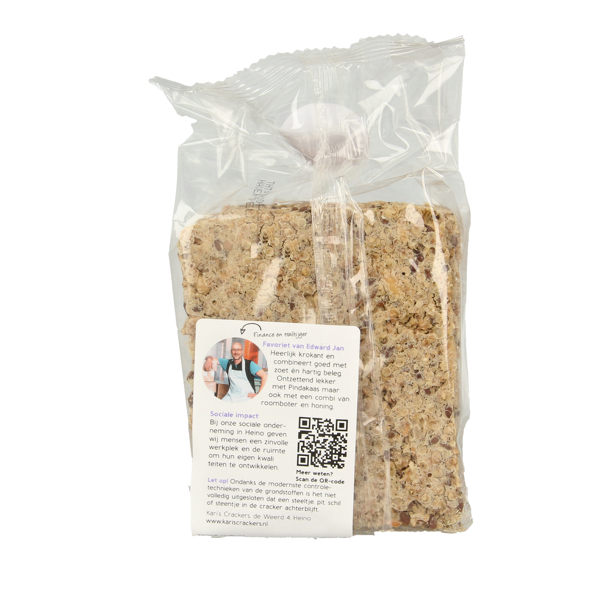 Kari's Crackers  Knekkebrod haver/spelt bio 200.00 Gram
