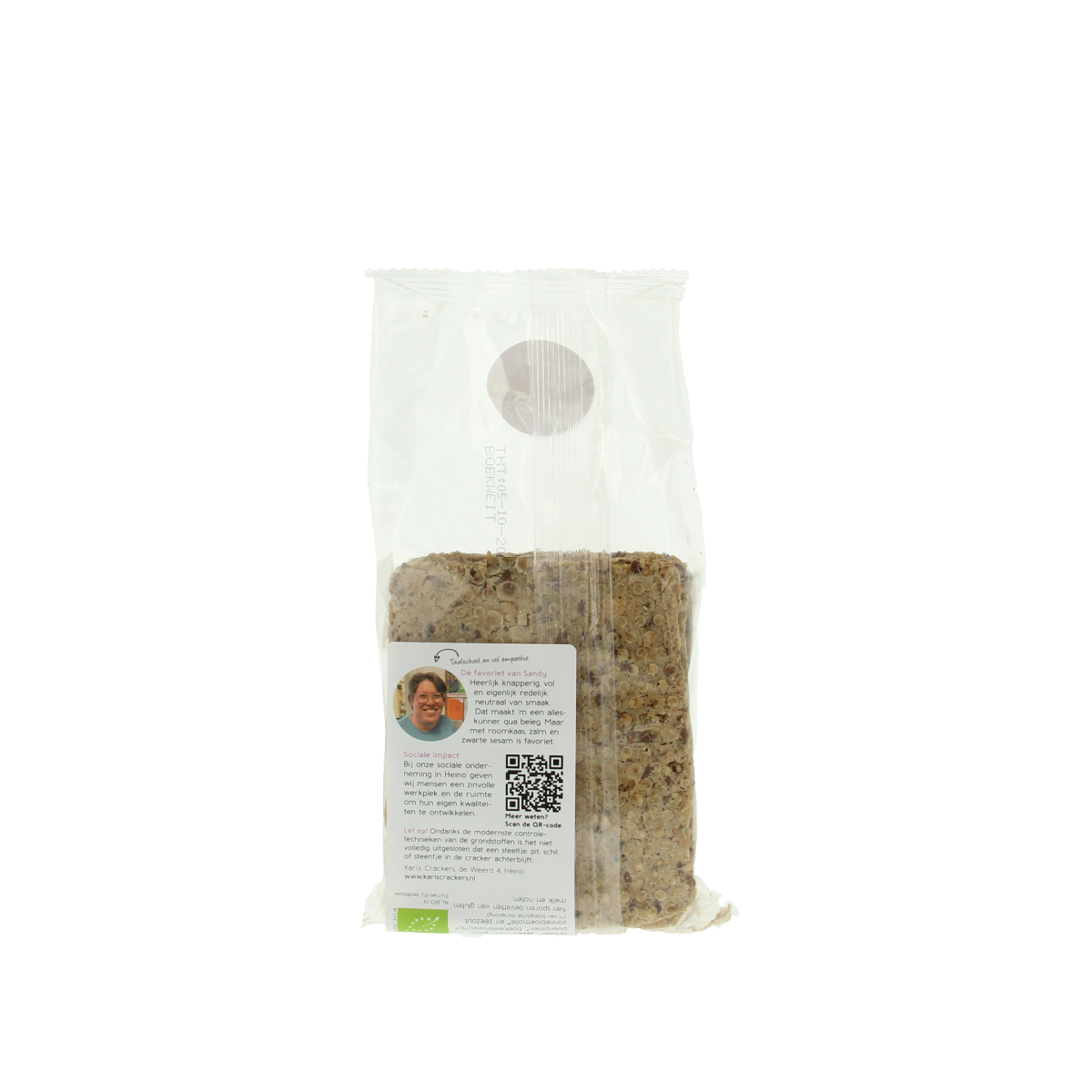 Kari's Crackers  Knekkebrod boekweit bio 185.00 Gram