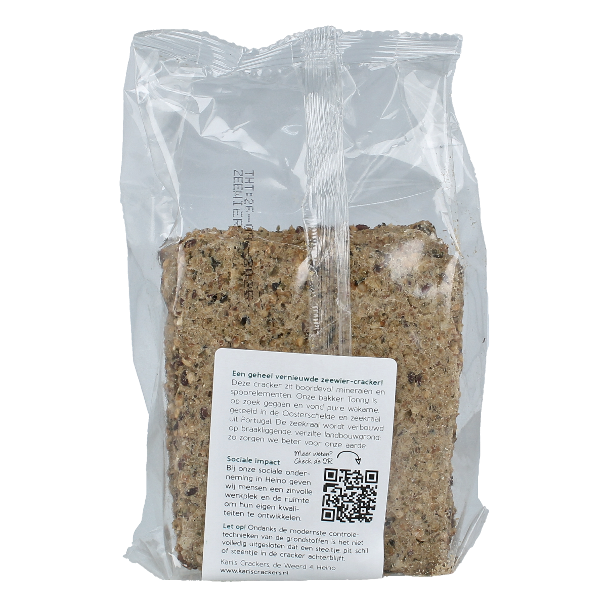 Kari's Crackers  Knekkebrod zeewier bio 175.00 Gram