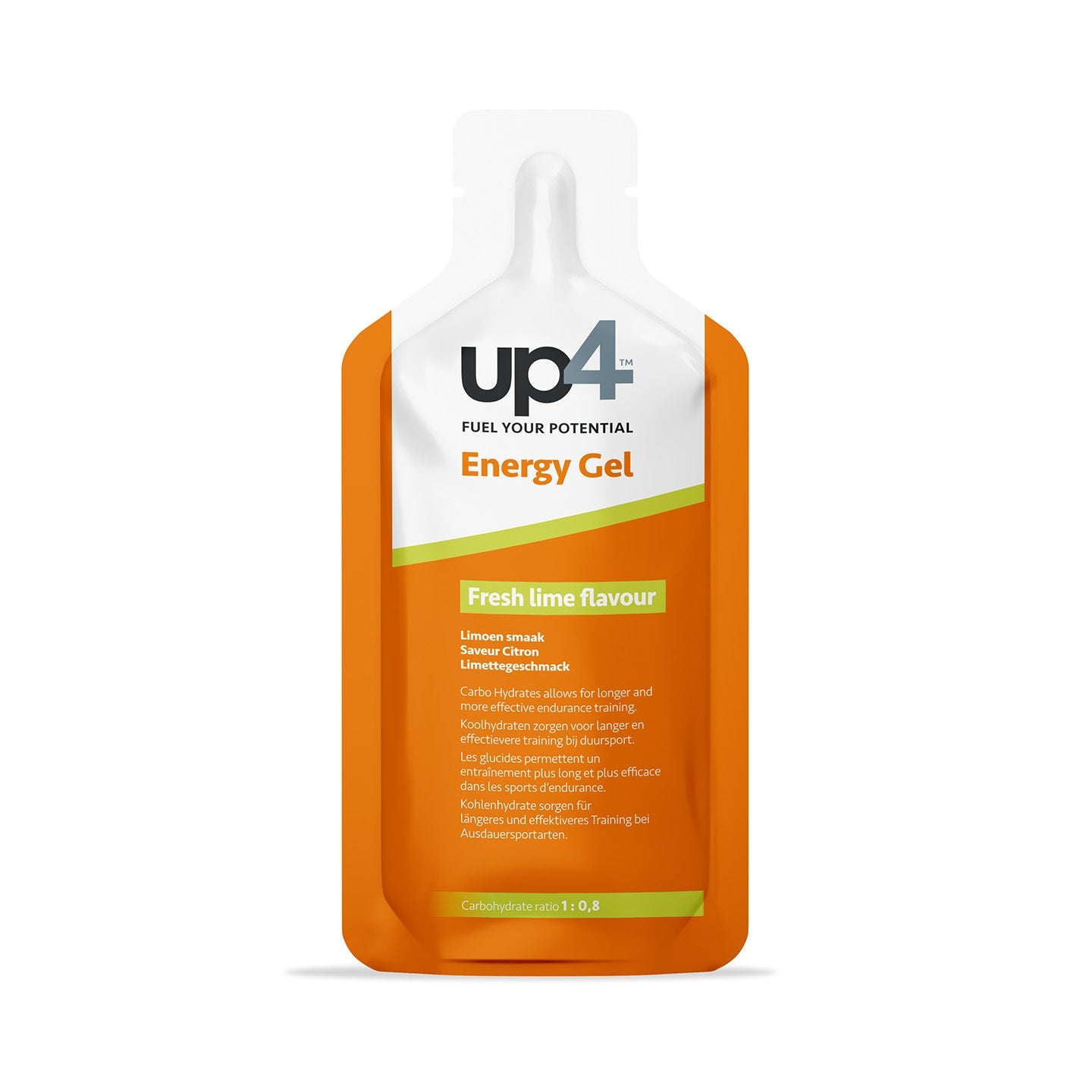 UP4 Energy gel fresh lime 55.00 Gram