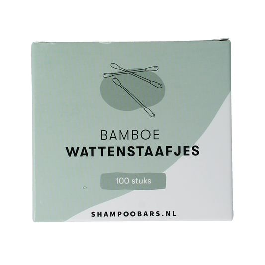 Shampoobars Bamboe wattenstaafjes 100.00 Stuks