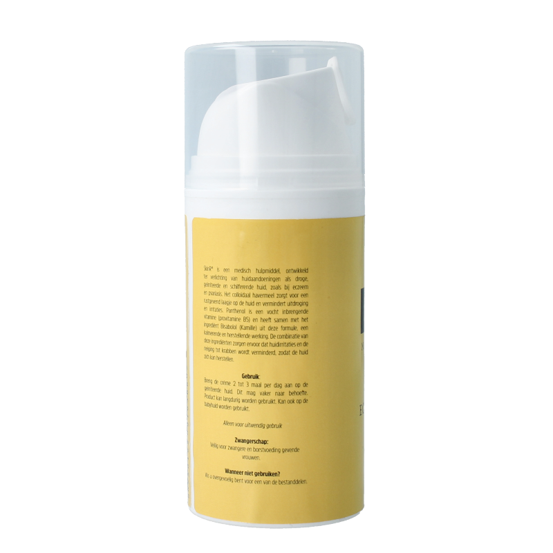 Skinr Eczeem creme in a 100ml tube, a nourishing body care product for sensitive skin and eczema relief.