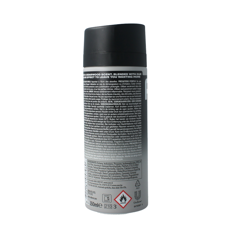 AXE Anti perspirant black 150 Milliliter