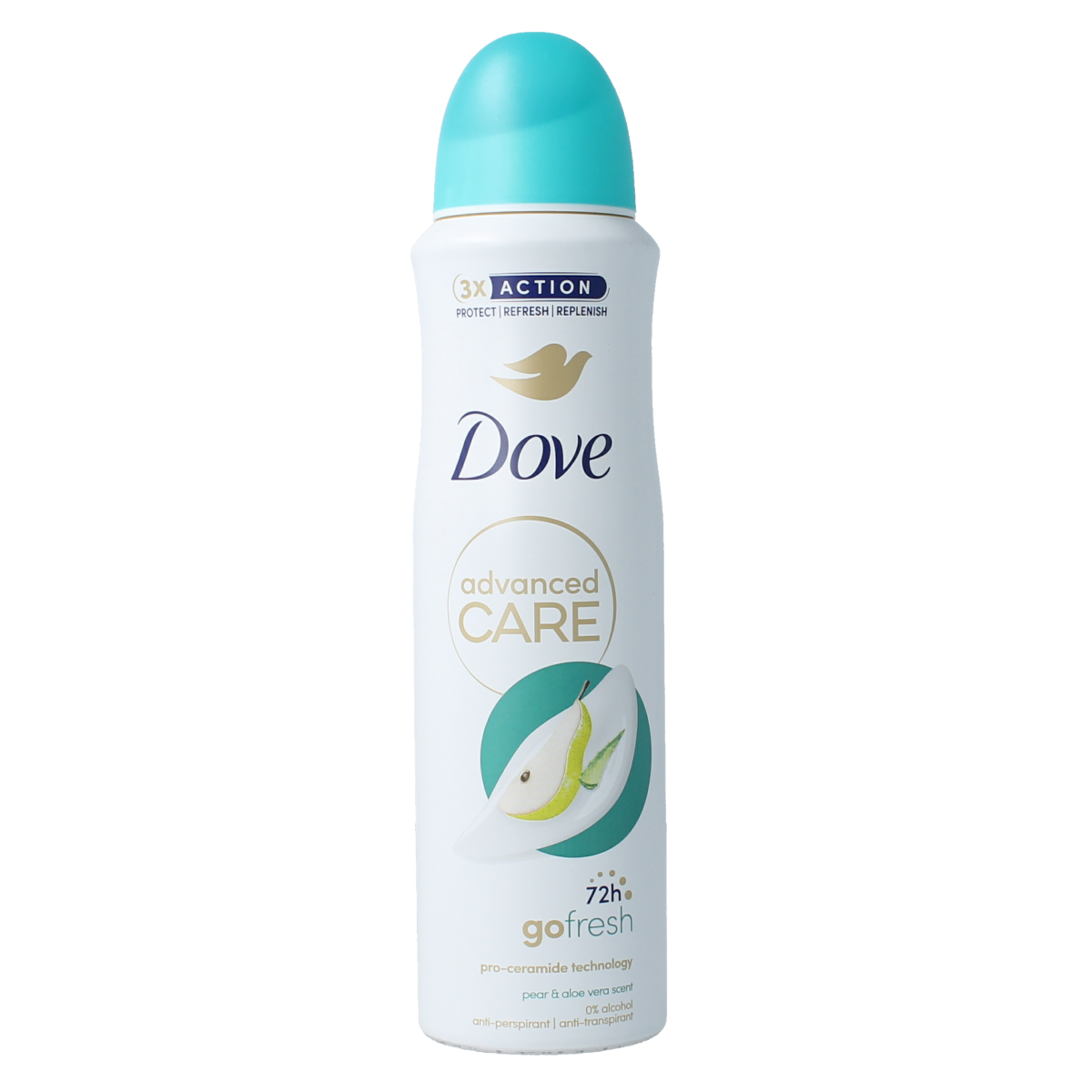 Dove Deodorant spray pear & aloe vera 150.00 Milliliter