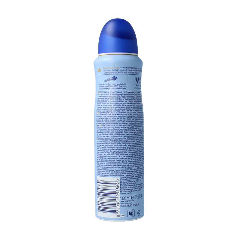 Dove Deodorant spray talco 150 Milliliter