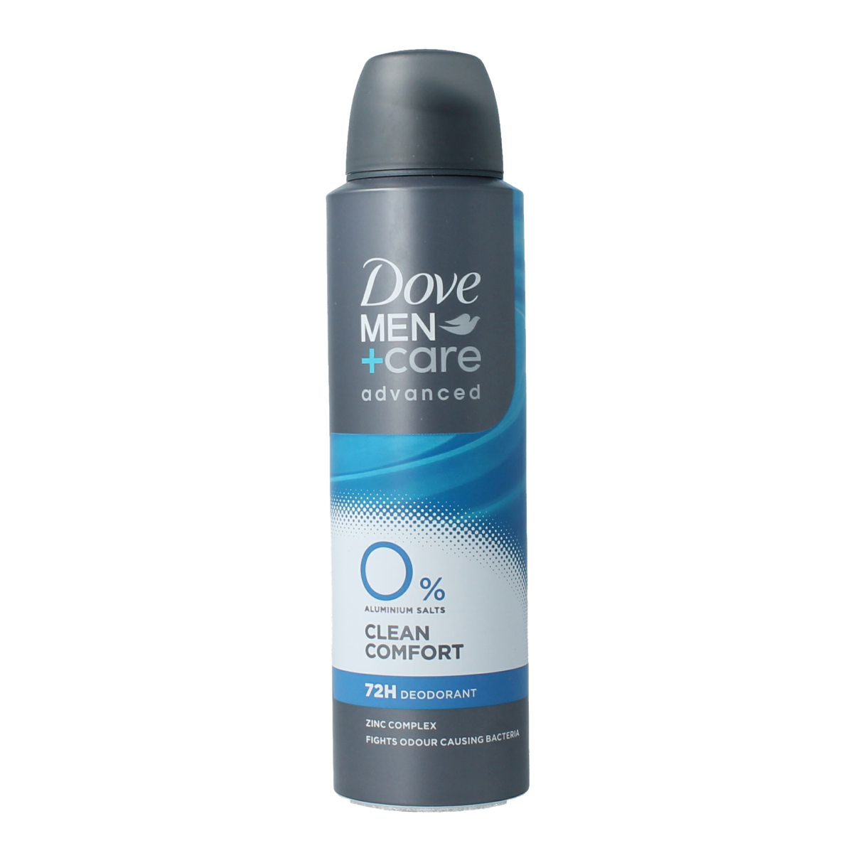 Dove Deodorant spray men+ care clean comfort 0% 150.00 Milliliter