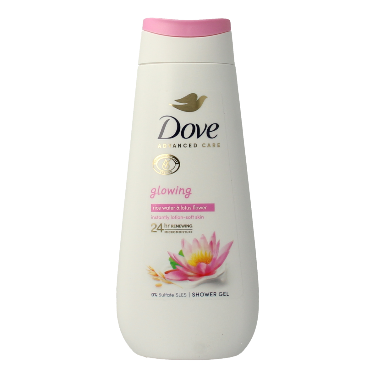 Dove Shower care by nature glowing 225.00 Milliliter