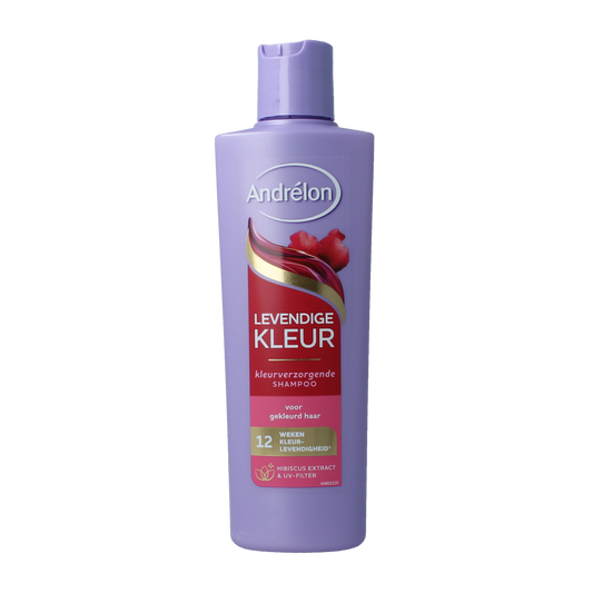 Andrelon Shampoo levendige kleur 250.00 Milliliter