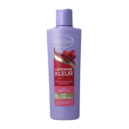 Andrelon Shampoo levendige kleur 250 Milliliter