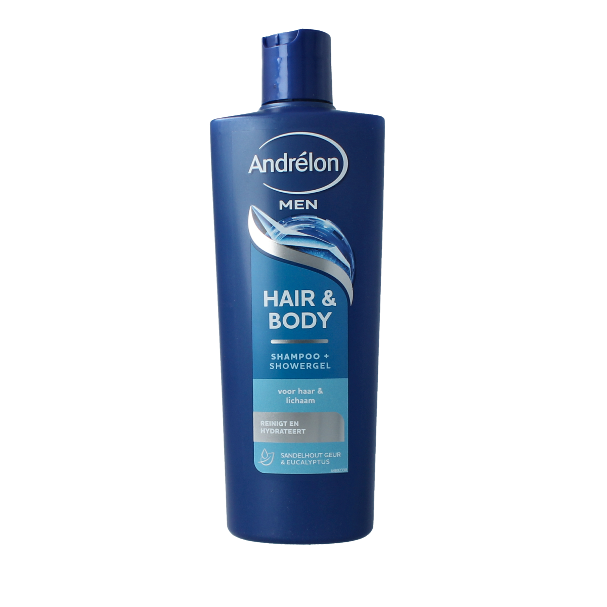 Andrelon Shampoo men hair & body 400.00 Milliliter