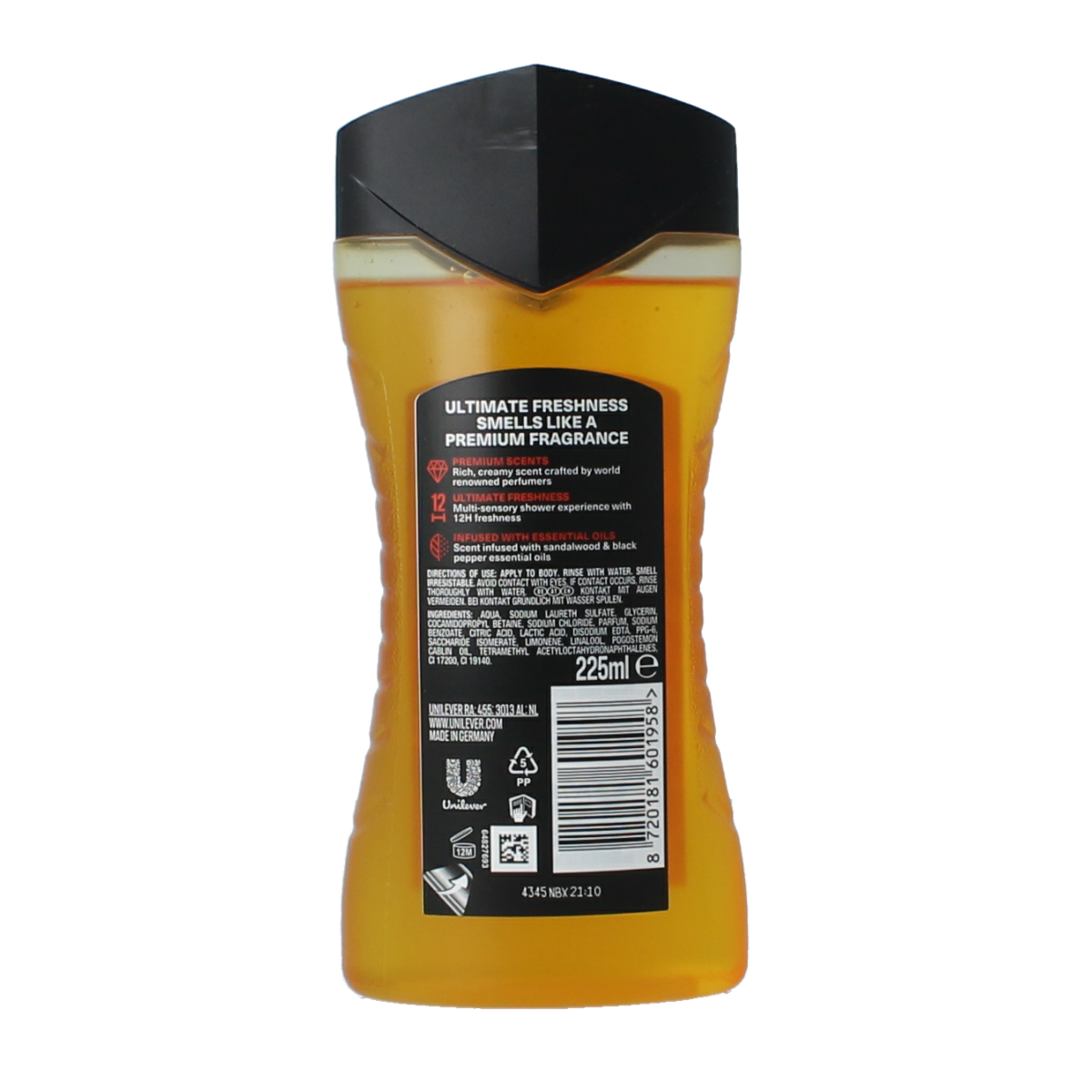 AXE Showergel copper santal BS 225.00 Milliliter