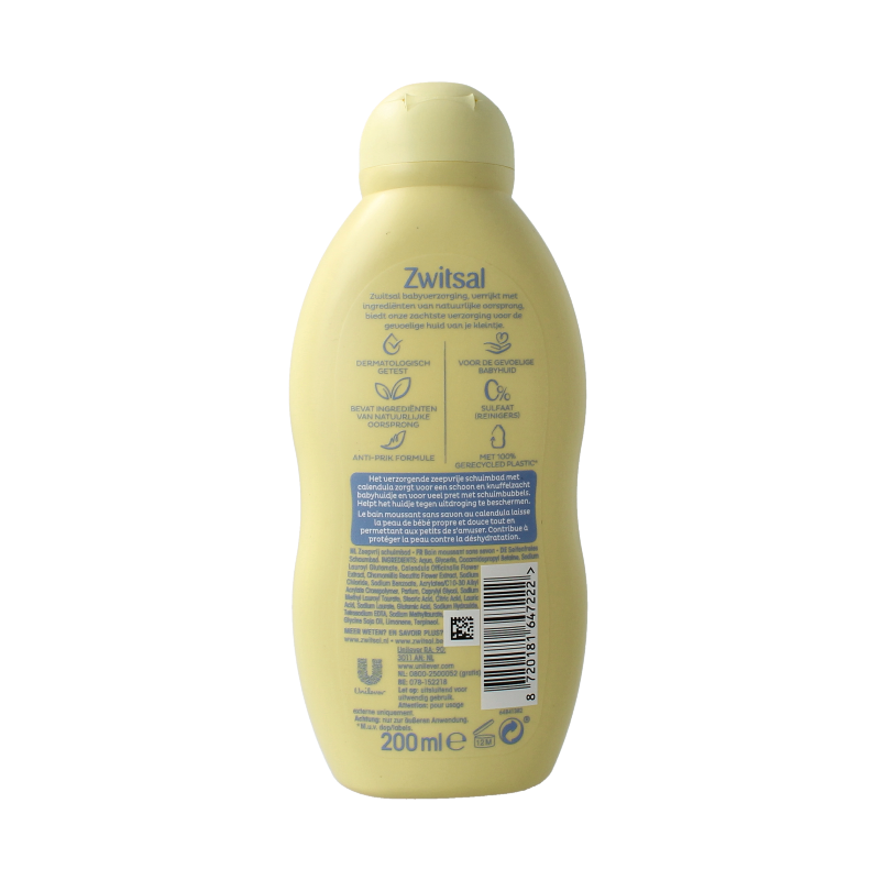 Zwitsal Schuimbad 200 Milliliter