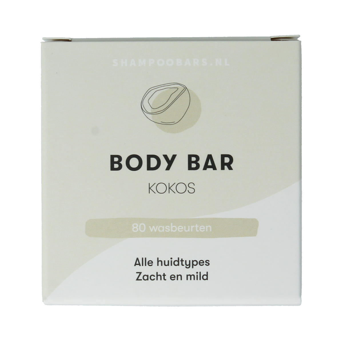 Shampoobars Body bar kokos 60.00 Gram