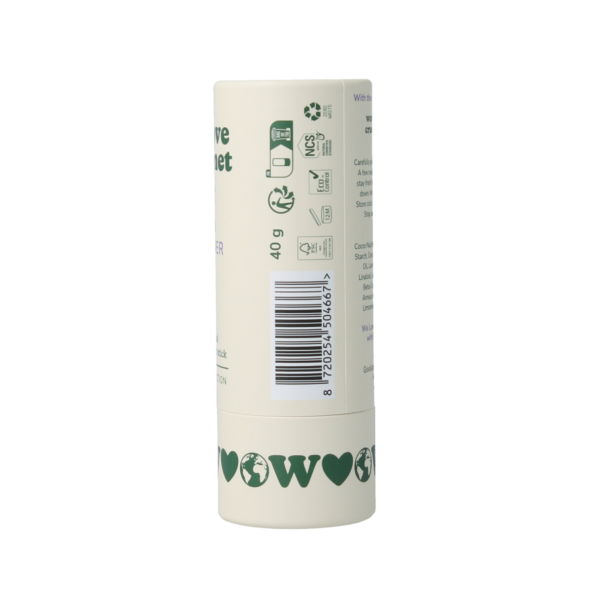 We Love Deodorant stick wild lavender 40.00 Gram