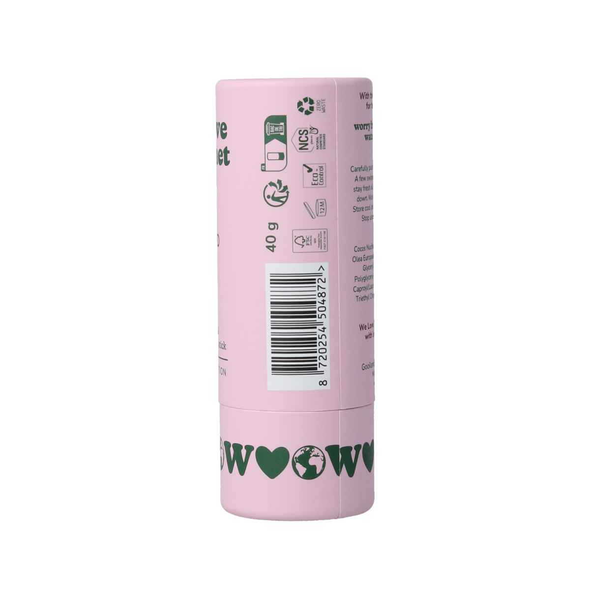 We Love Deodorant stick soft almond vegan 40.00 Gram
