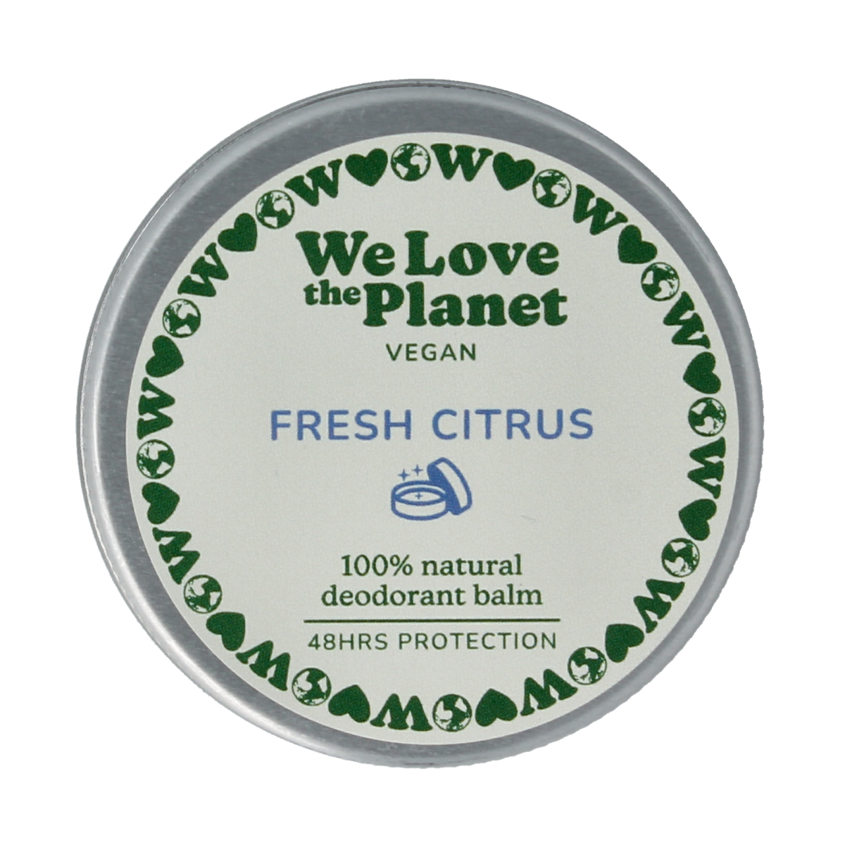 We Love Deodorant balm fresh citrus vegan 35.00 Gram