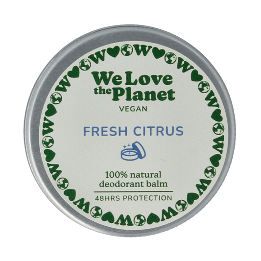 We Love Deodorant balm fresh citrus vegan 35.00 Gram
