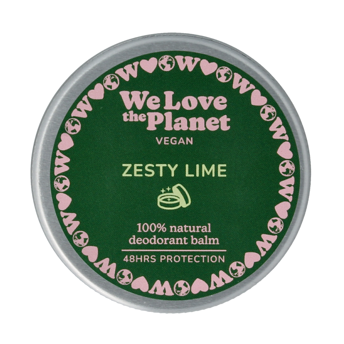 We Love Deodorant balm zesty lime vegan 35.00 Gram