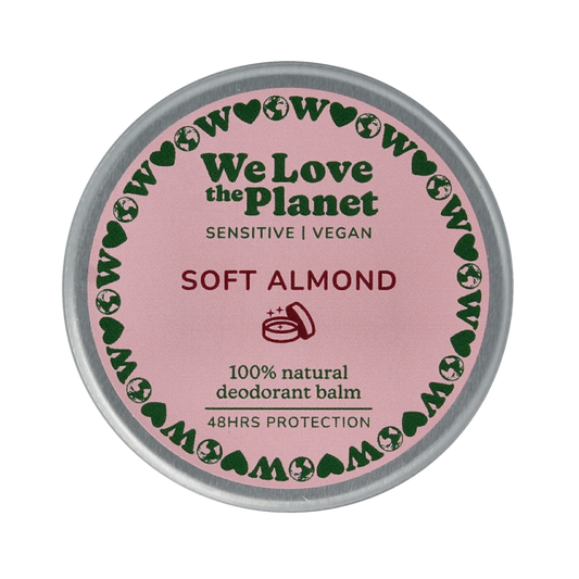 We Love Deodorant balm soft almond sensitive vegan 35.00 Gram
