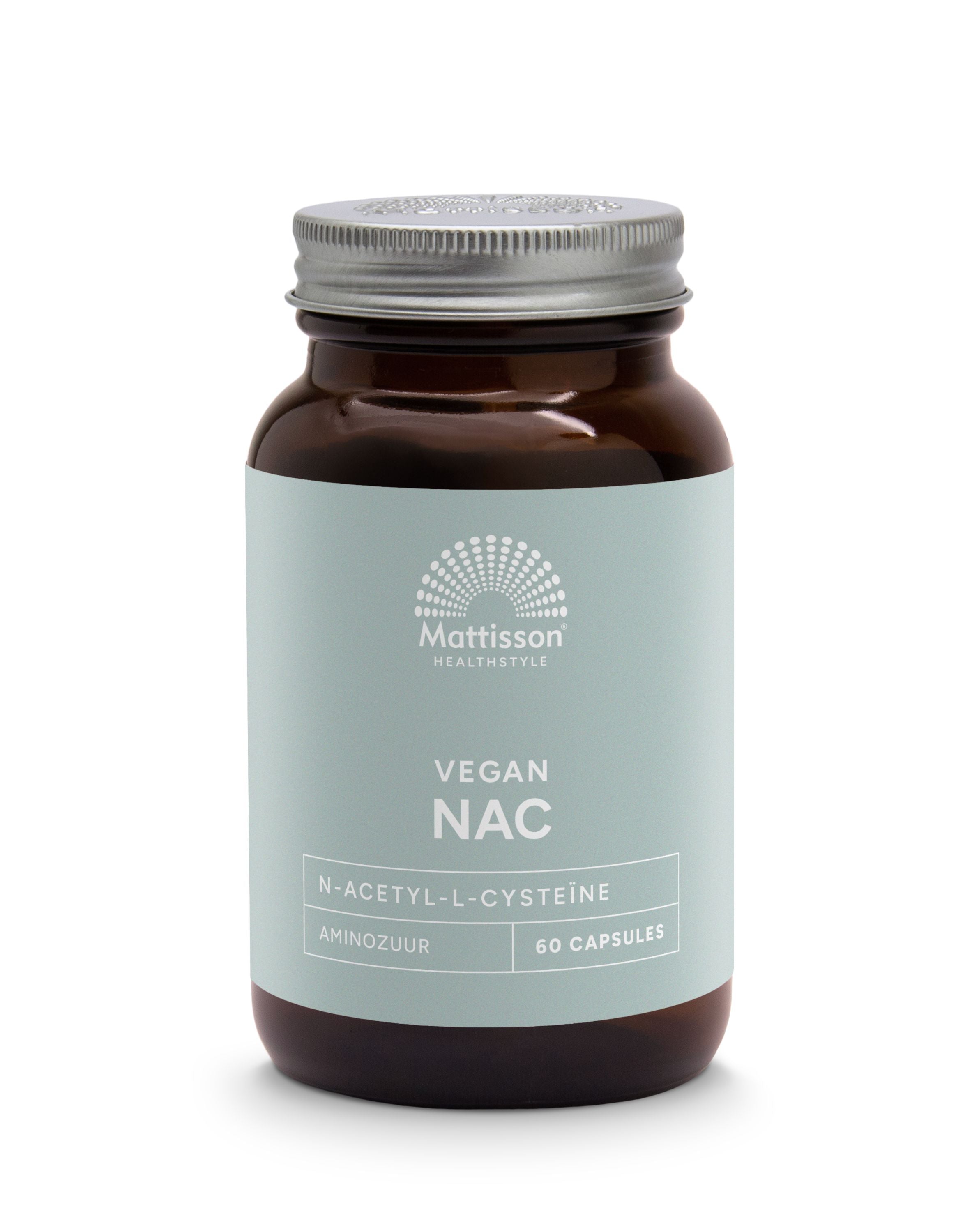 Mattisson NAC N-Acetyl L-Cysteine 600mg 60.00 Vegetarische capsules