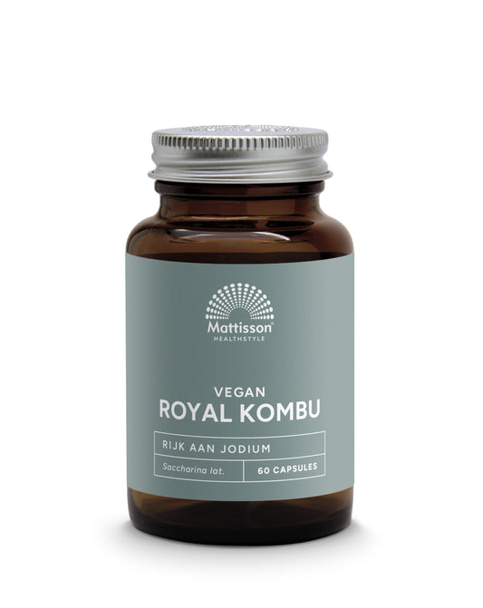 Mattisson Royal kombu 800mg 60.00 Vegetarische capsules