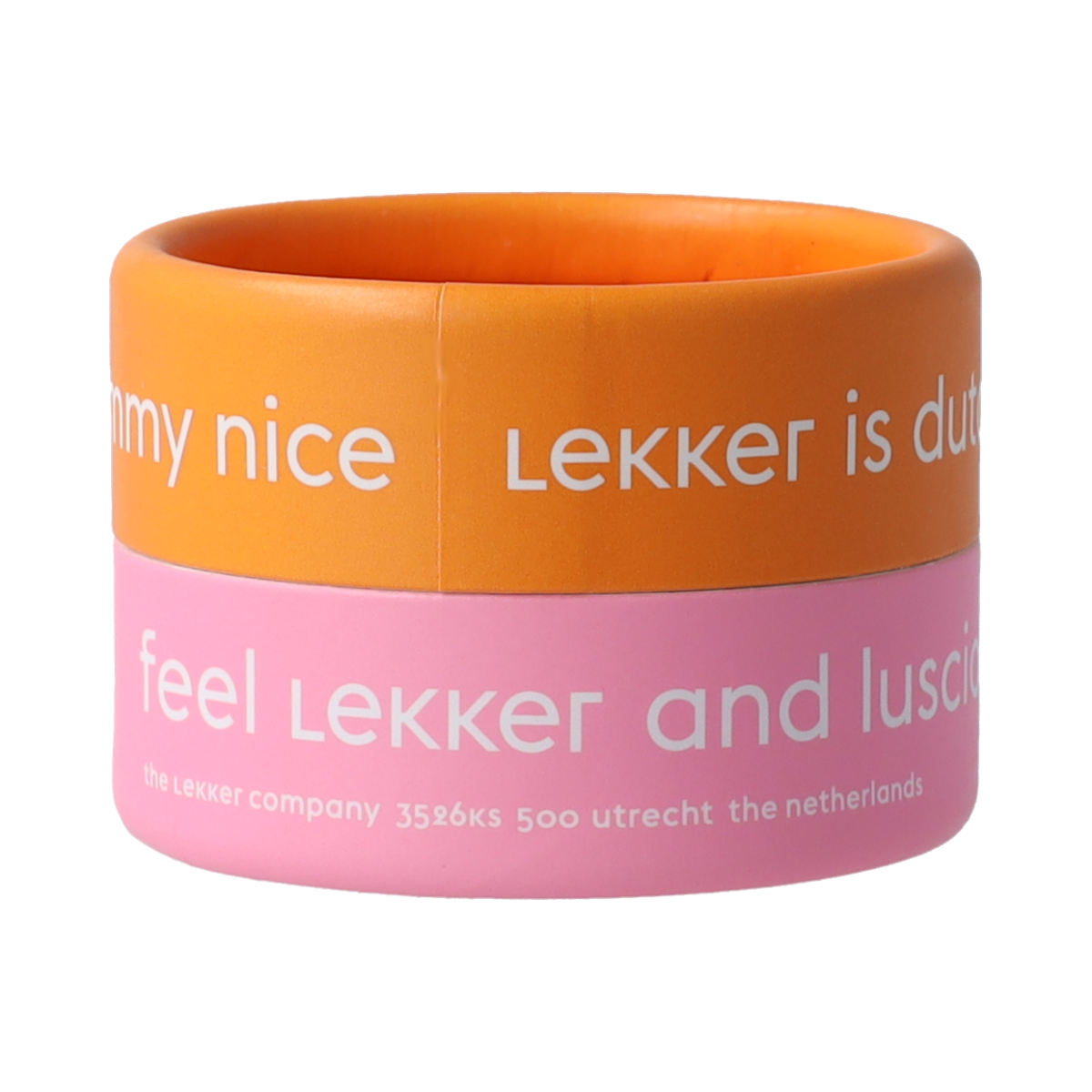 Lekker Company Natuurlijke lippenbalsem orange 8.00 Gram
