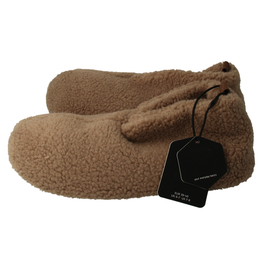 Apollo Slof dames teddy beige 39/40 1.00 Paar