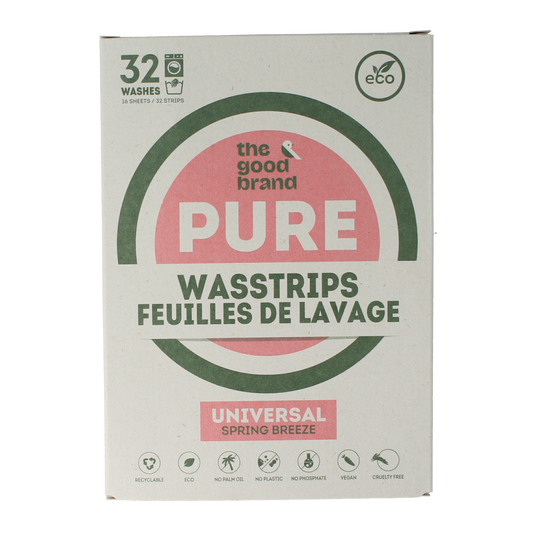 The Good Brand Wasstrips 32.00 Stuks