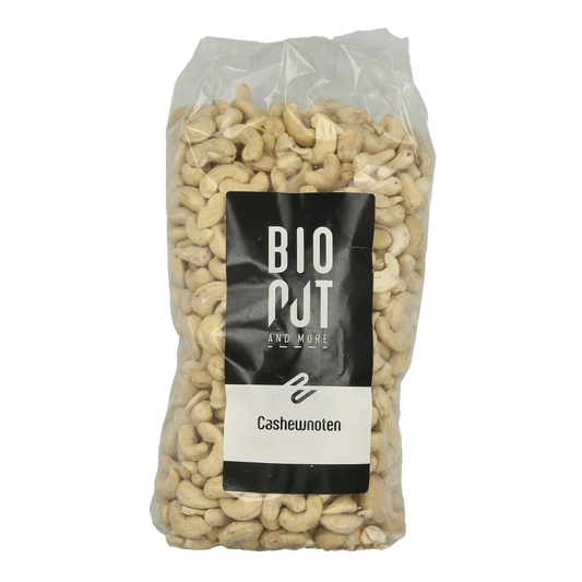 Bionut Cashewnoten ongezouten bio 1.00 Kilogram