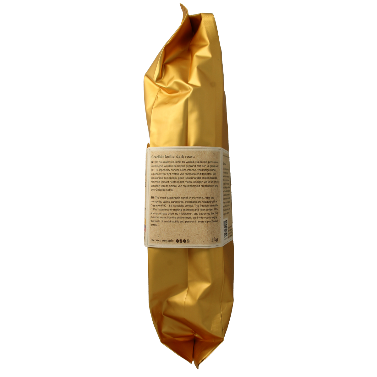SUN Coffee Gezeilde koffiebonen dark roast bio 1.00 Kilogram