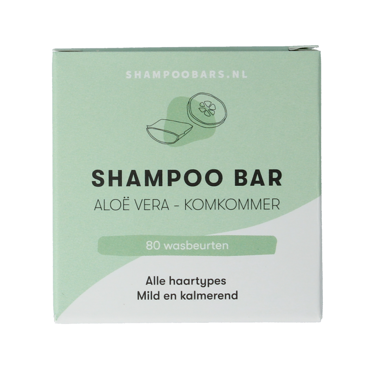Shampoobars aloe vera and cucumber shampoo bar for hair care, 60g, natural and eco-friendly hair cleansing product.