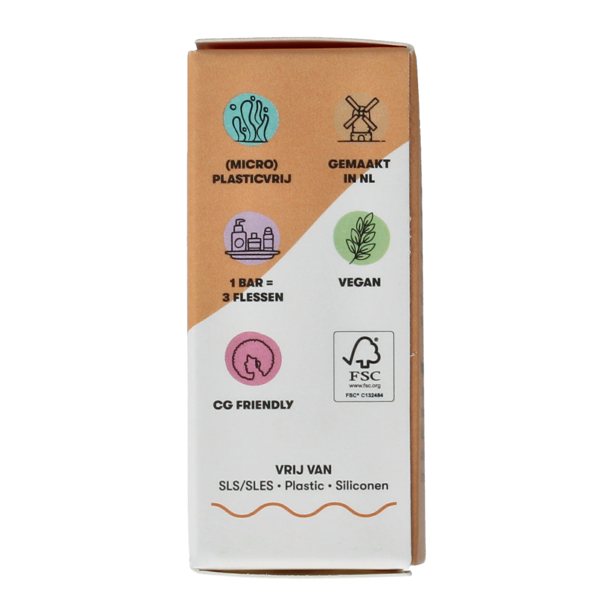 Shampoobars Haarmasker bar mango papaja 45.00 Gram