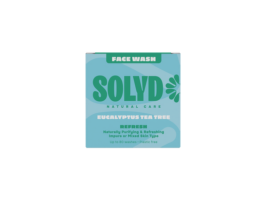 Solyd Face Wash Bar Eucalyptus Tea Tree 60.00 Gram