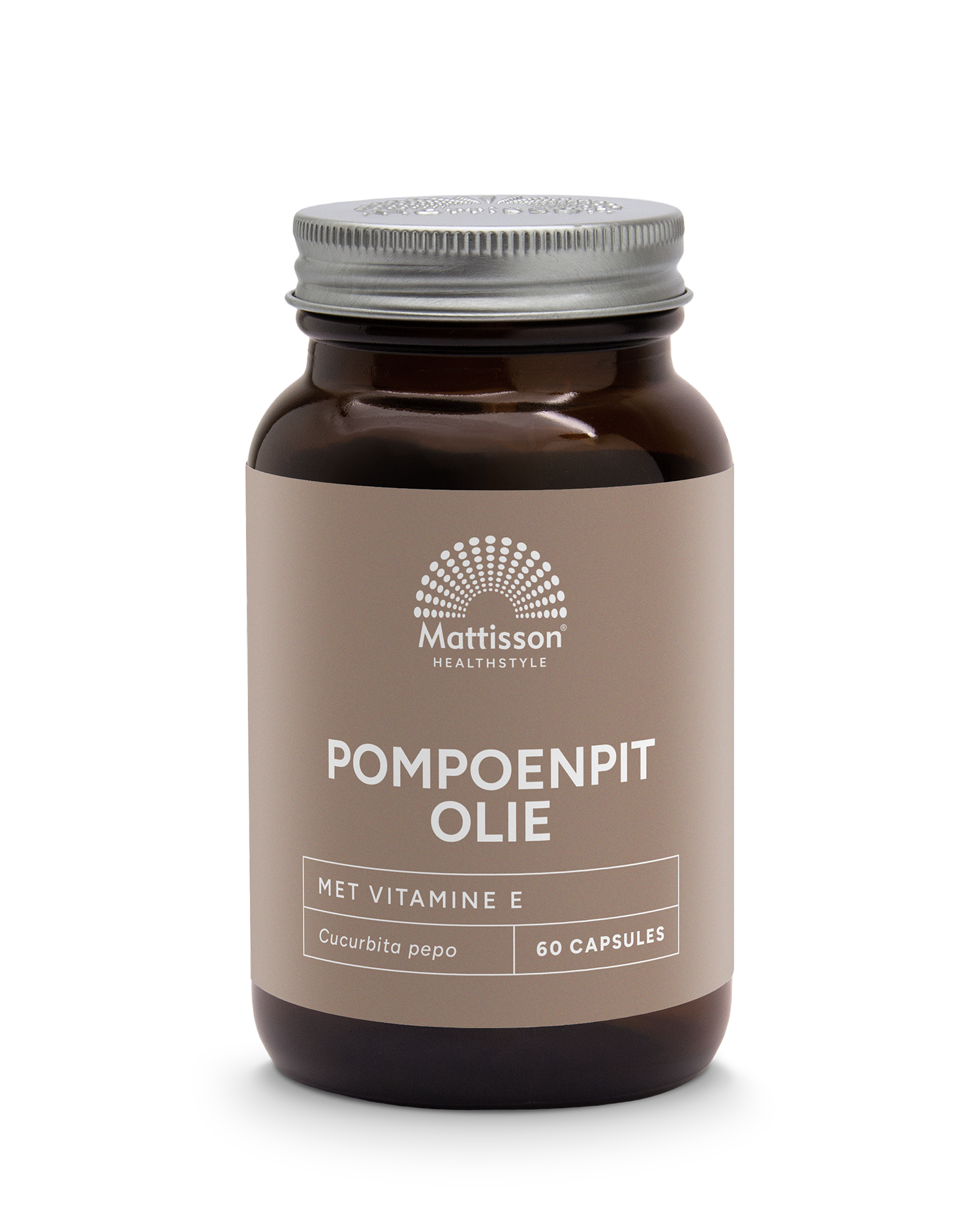 Mattisson Pompoenpitolie met vitamine E 1000mg 60 Capsules