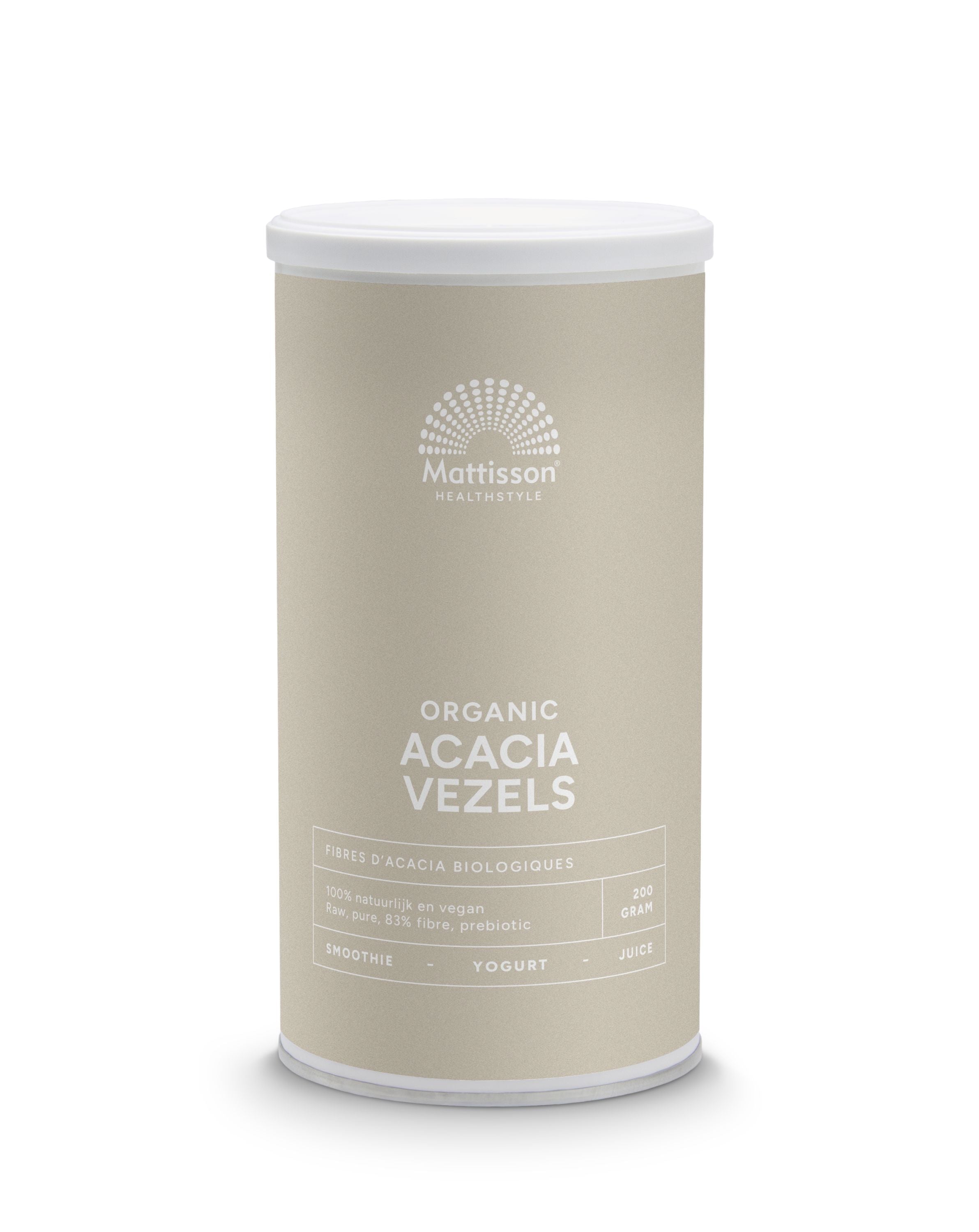 Mattisson Acacia vezels bio 200.00 Gram
