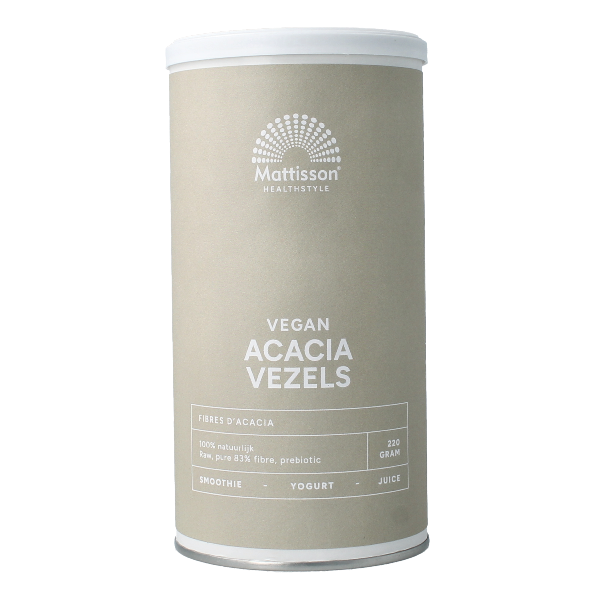 Mattisson Vegan acacia vezels 83% 220.00 Gram